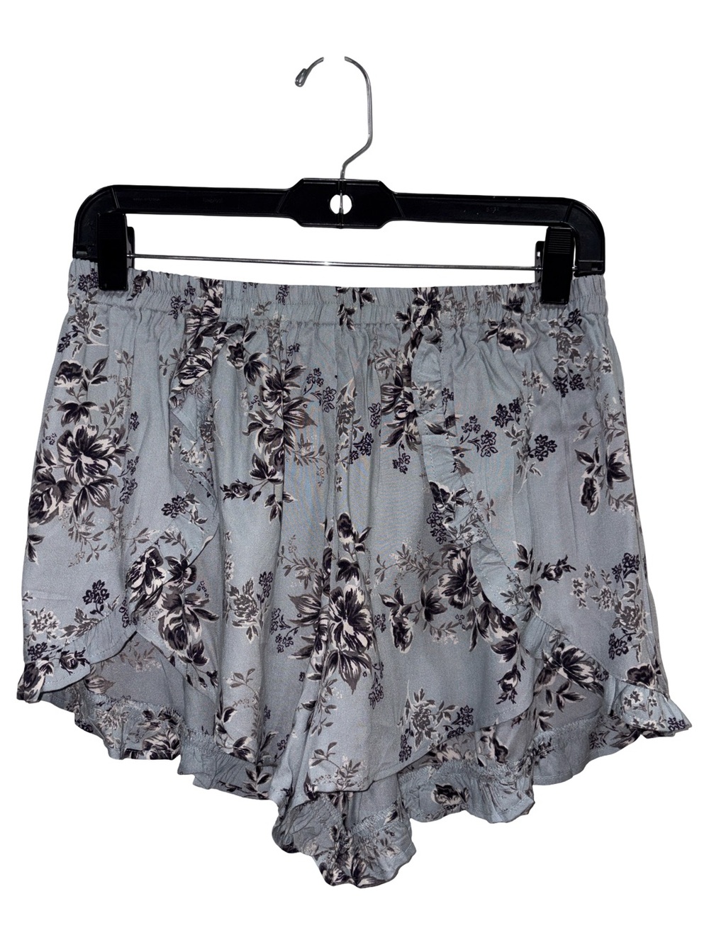 🏡 NWT Angie Floral Ruffle Shorts - Baby Blue - Size M